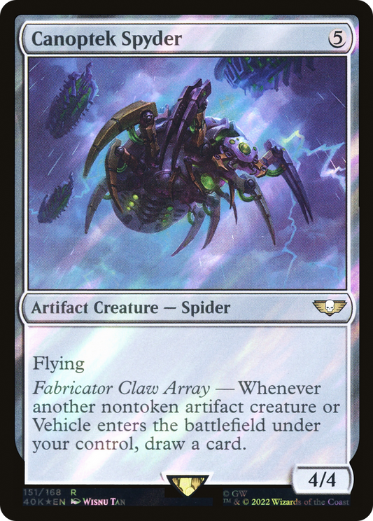 Canoptek Spyder (Surge Foil) [Universes Beyond: Warhammer 40,000]