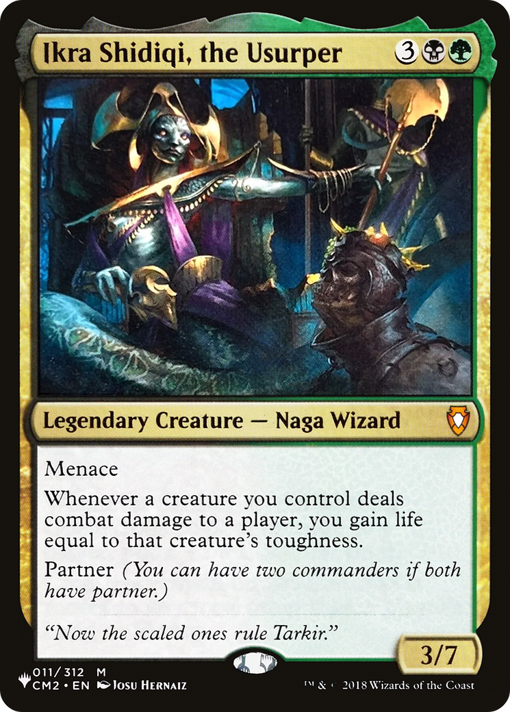 Ikra Shidiqi, the Usurper (LIST-CM2-11) - The List