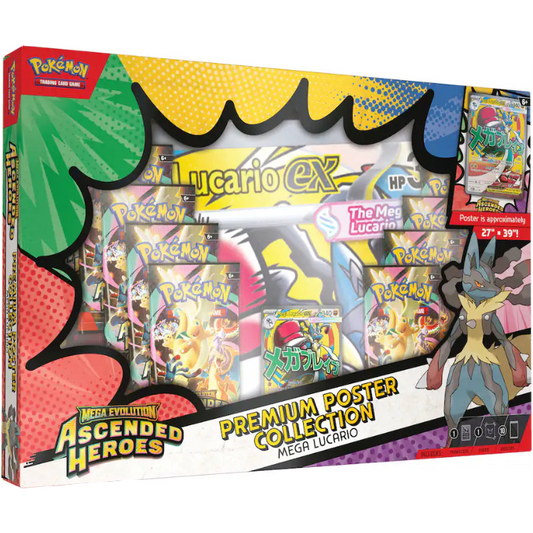 Pokemon - Acsended Heros Poster Collection - Méga Lucario