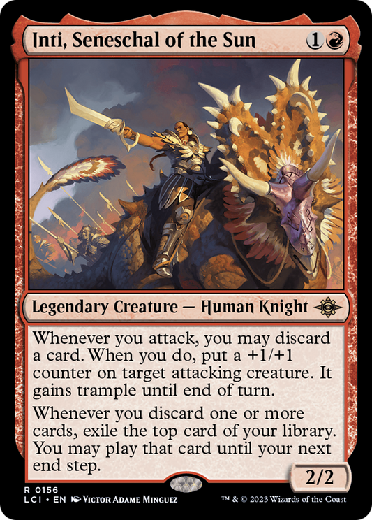 Inti, Seneschal of the Sun (LCI-156) - The Lost Caverns of Ixalan
