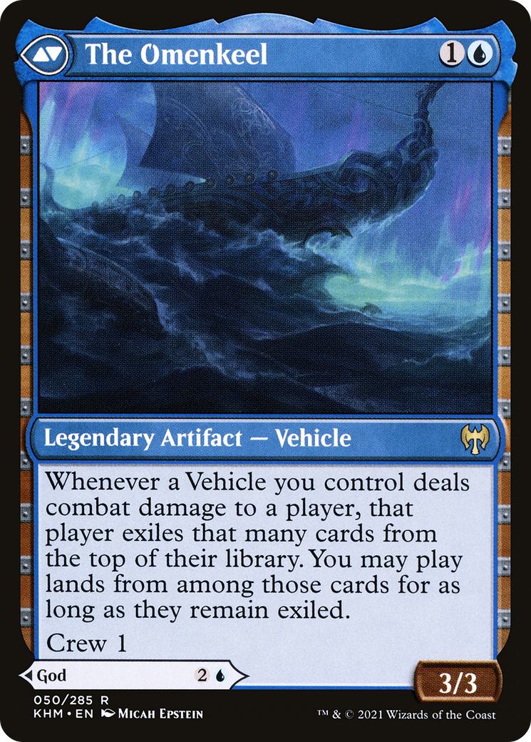Cosima, God of the Voyage // The Omenkeel (KHM-050) - Kaldheim