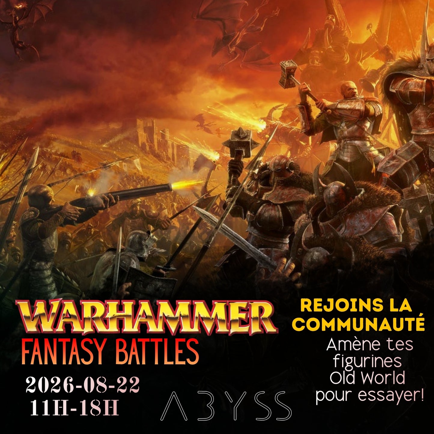 Warhammer 6e edition - Fantasy Battles 2026-08-22