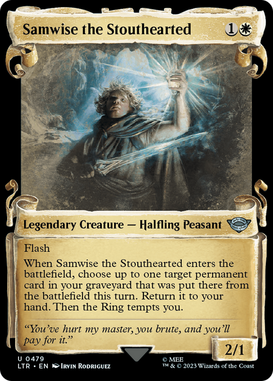 Samwise the Stouthearted (LTR-479) - The Lord of the Rings: Tales of Middle-earth: (Showcase) Foil