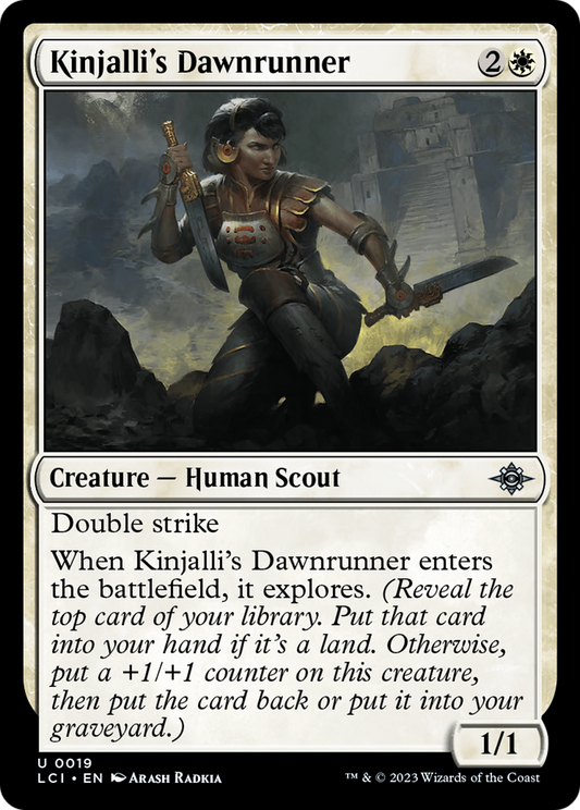 Kinjalli's Dawnrunner [The Lost Caverns of Ixalan]