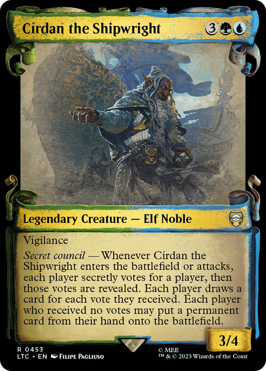 Círdan the Shipwright (LTC-453) - Tales of Middle-earth Commander: (Showcase)