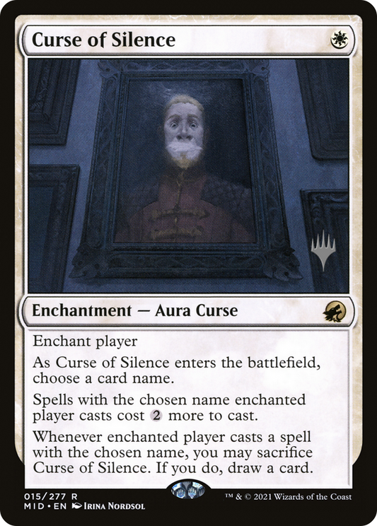 Curse of Silence (Promo Pack) [Innistrad: Midnight Hunt Promos]