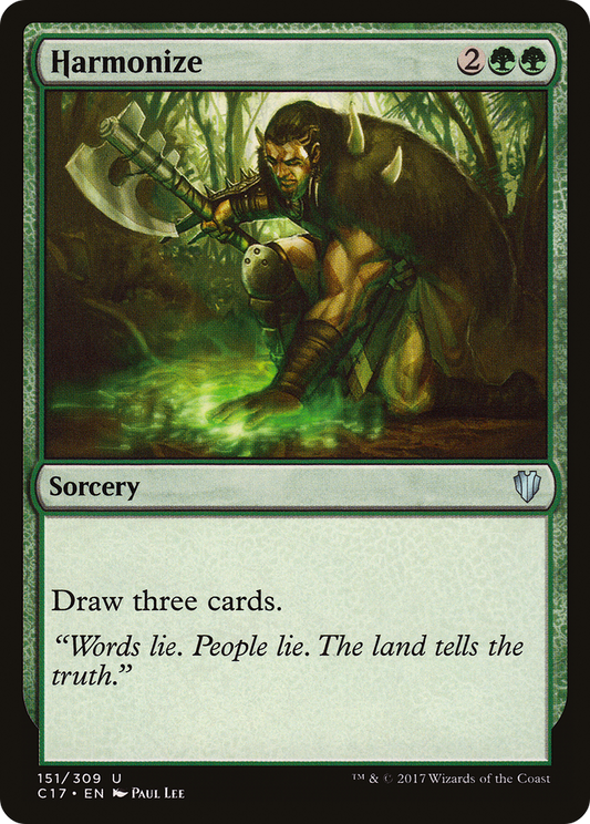 Harmonize [Commander 2017]