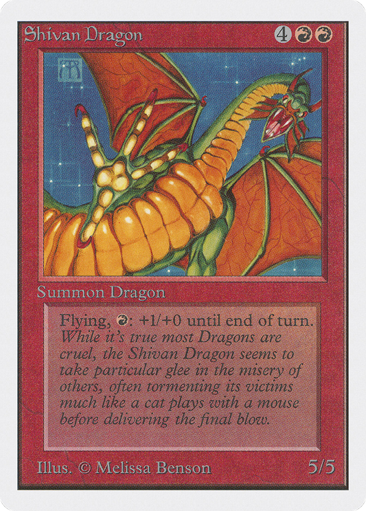 Shivan Dragon [Unlimited Edition]