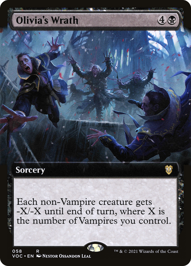 Olivia's Wrath (Extended) [Innistrad: Crimson Vow Commander]