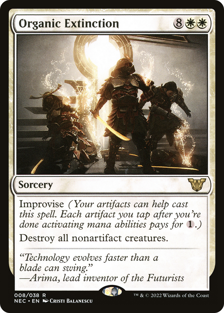 Organic Extinction [Kamigawa: Neon Dynasty Commander]