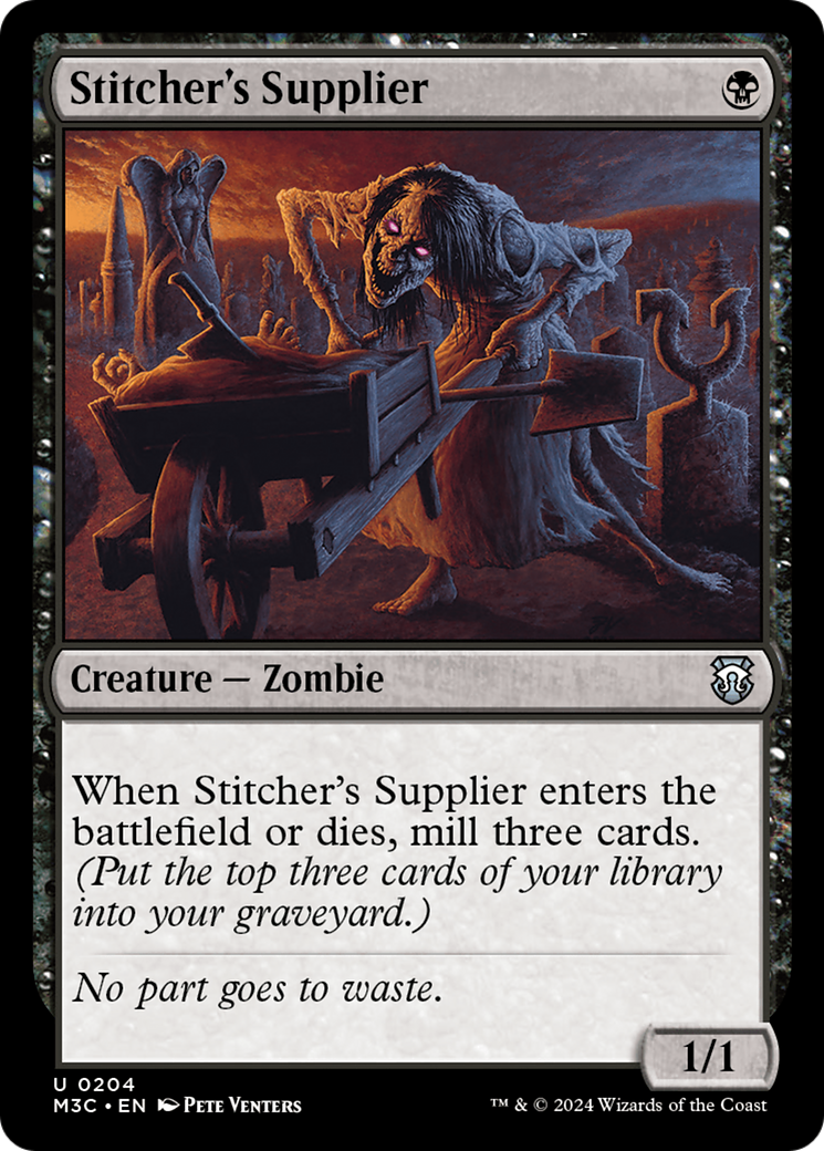 Stitcher's Supplier (M3C-204) - Modern Horizons 3 Commander Foil