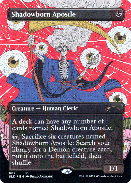 Shadowborn Apostle (Borderless) (682) [Secret Lair Drop Promos]