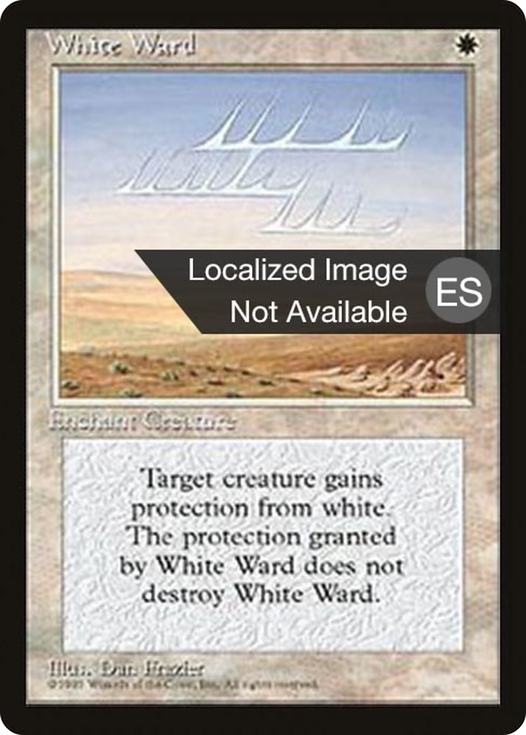 White Ward [Fourth Edition Foreign Black Border]