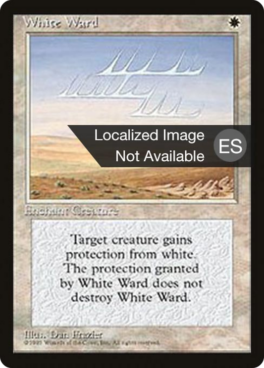 White Ward [Fourth Edition Foreign Black Border]