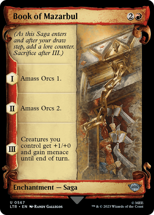 Book of Mazarbul (LTR-567) - The Lord of the Rings: Tales of Middle-earth: (Showcase)