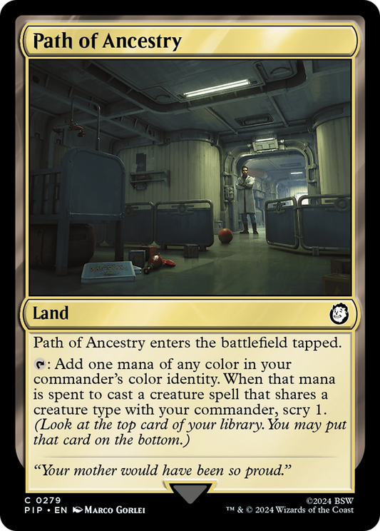 Path of Ancestry (PIP-279) - Fallout