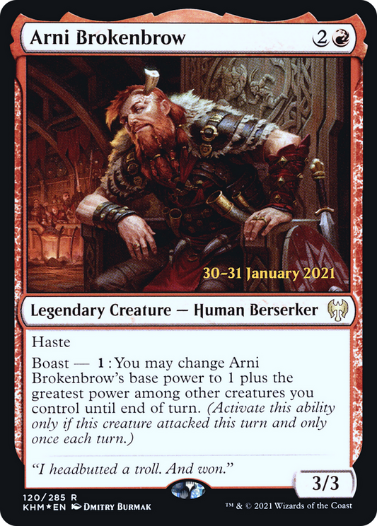 Arni Brokenbrow  [Kaldheim Prerelease Promos]