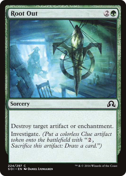 Root Out (SOI-224) - Shadows over Innistrad Foil