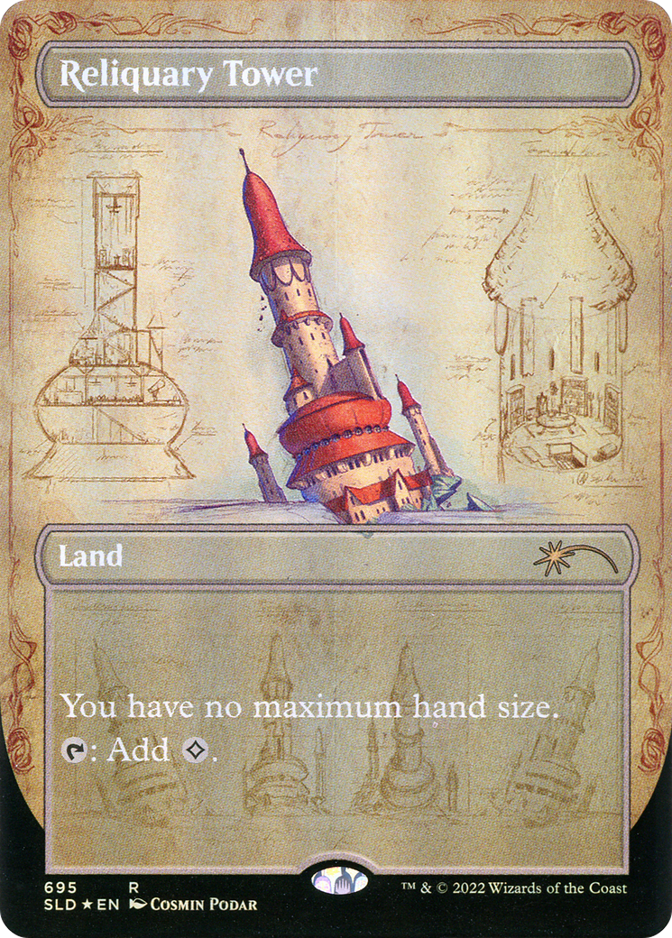 Reliquary Tower (Blueprint) [Secret Lair Drop Promos]