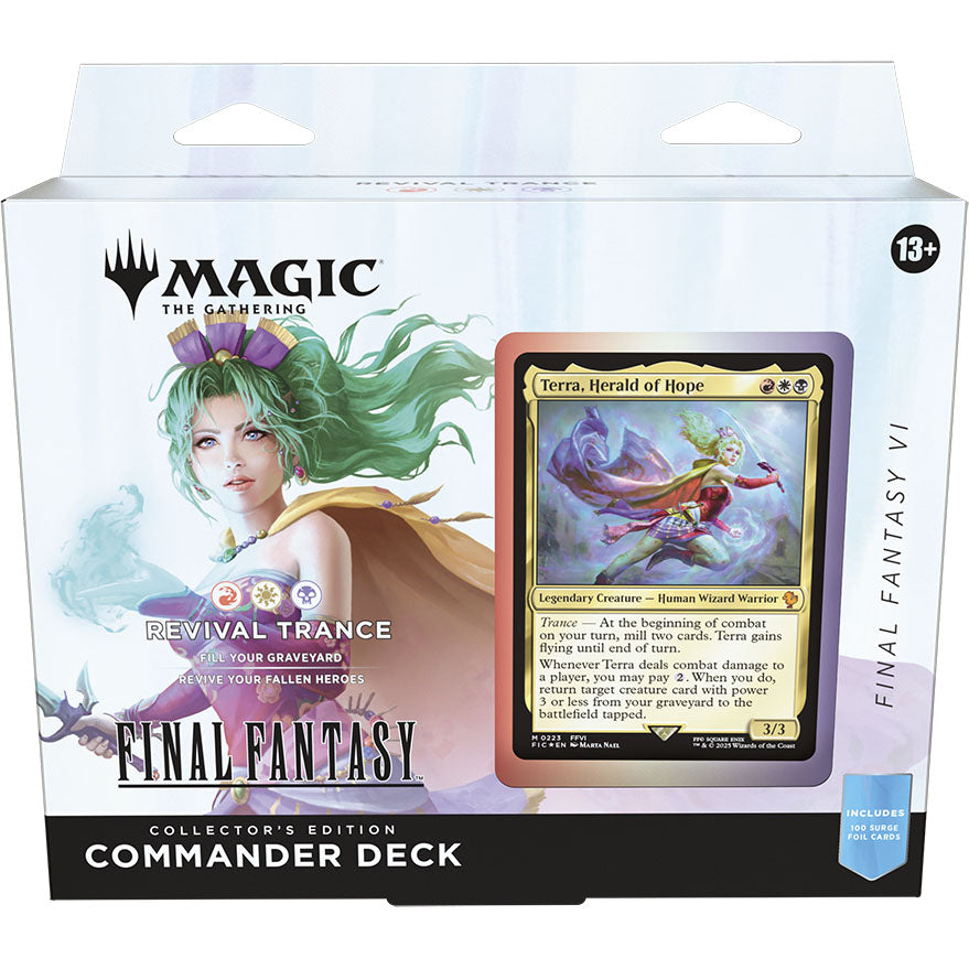 MTG Final Fantasy - Collector Commander Deck - Revival Trance