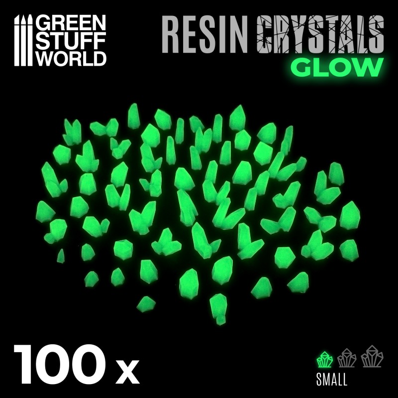 GSW Resin Crystal Glow in the Dark
