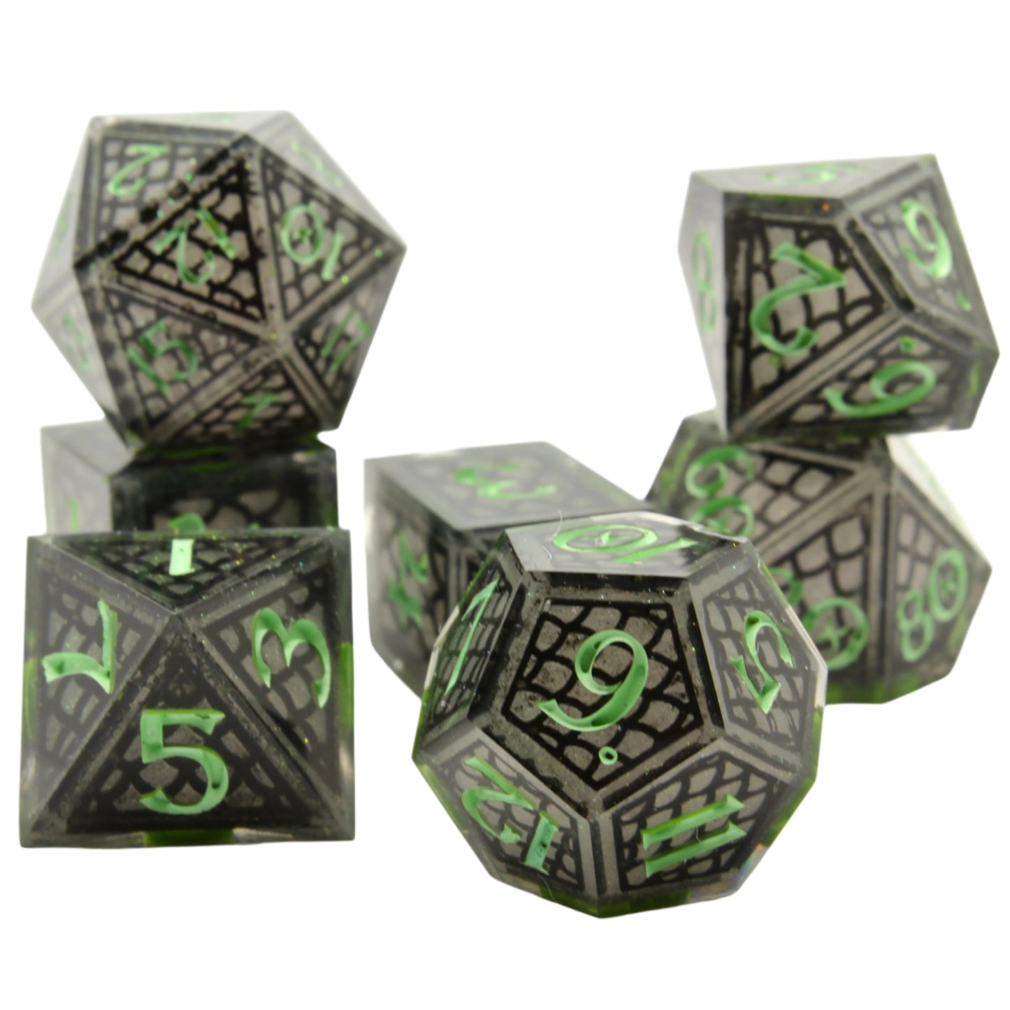 Sweet Dice - Polyhedral Resin Magic Scale