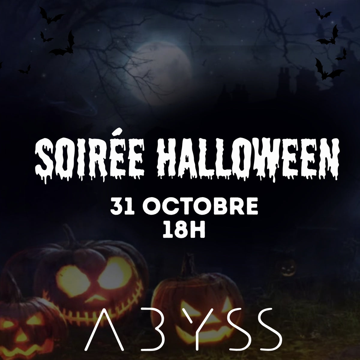 Soirée Halloween Abyss 2026-10-31