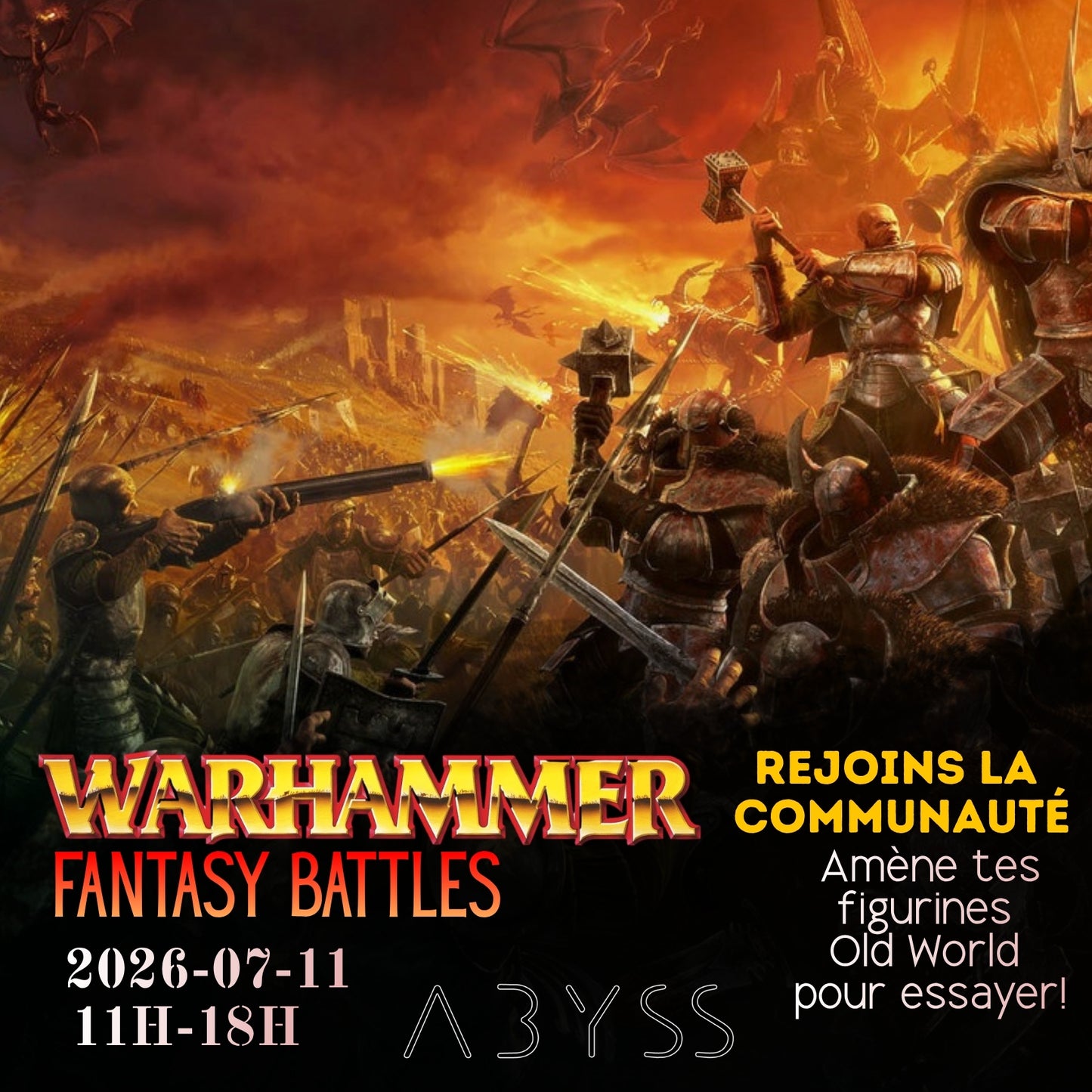 Warhammer Fantasy Battles - Old World Community Event