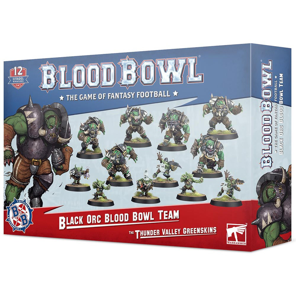 Blood Bowl Team - Black Orc: Thunder Valley Greenskins ( 202-12 )