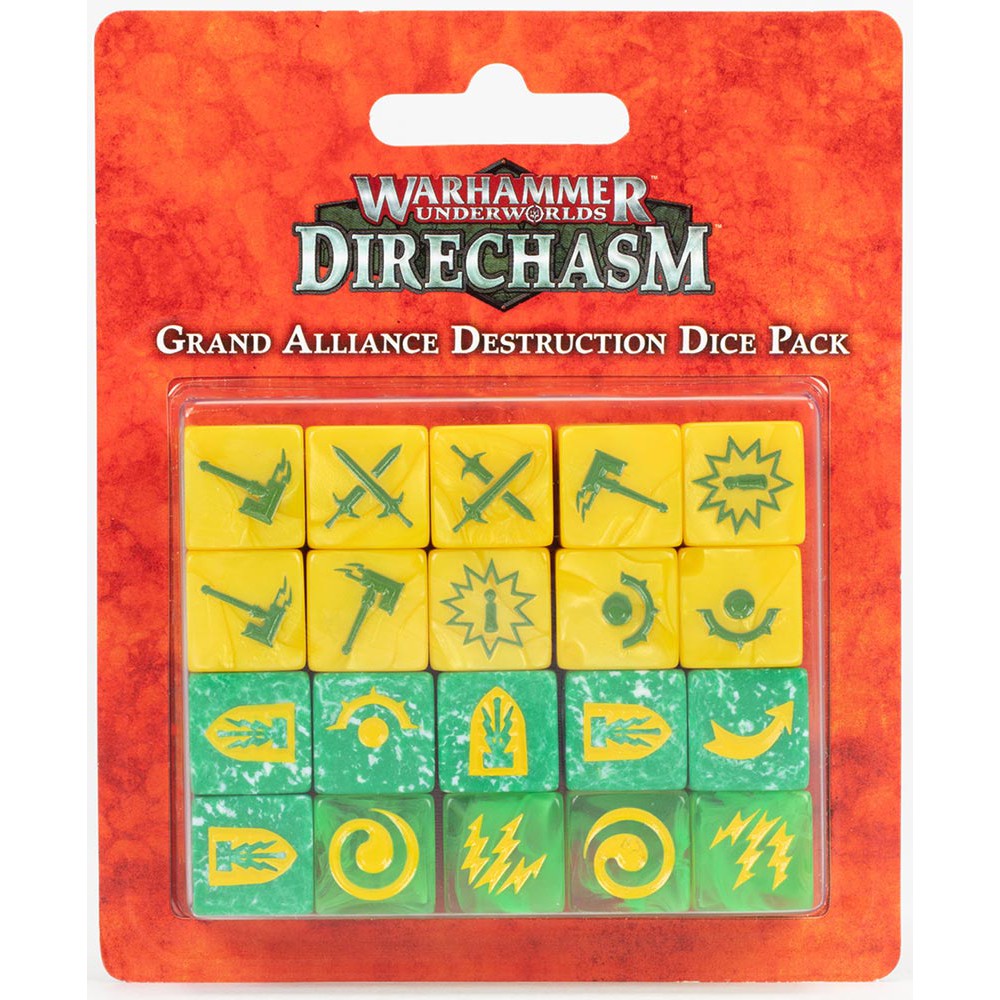 Warhammer Underworlds: Grand Alliance Destruction Dice ( 110-13 )