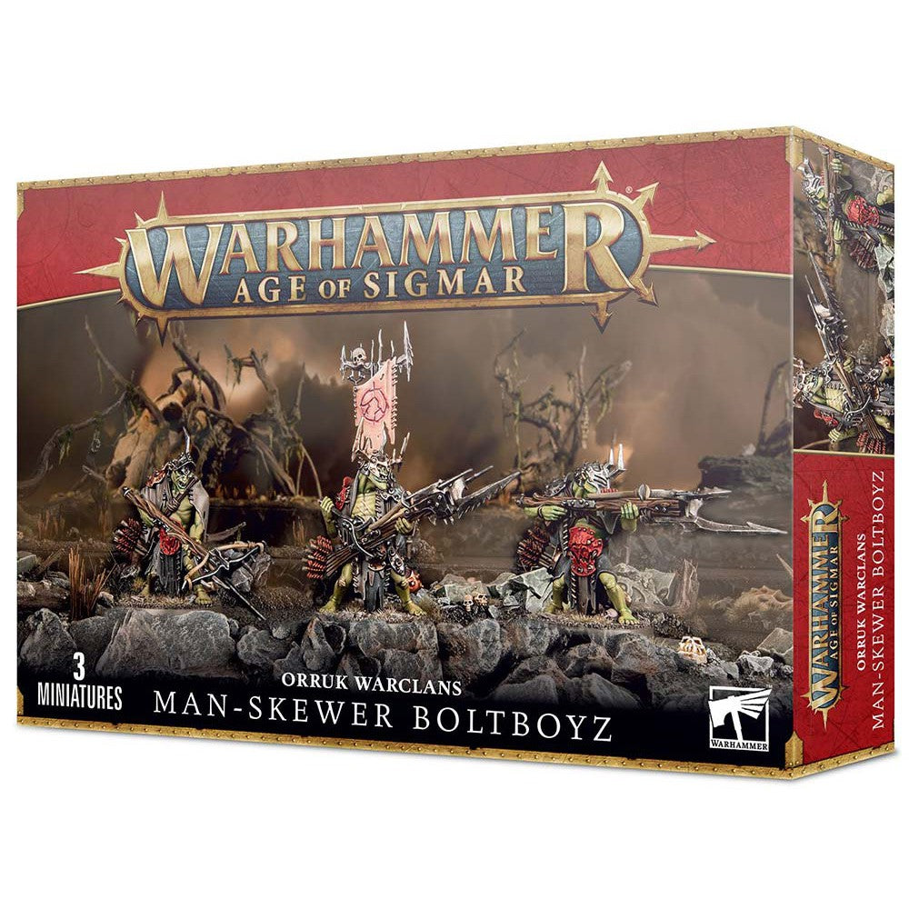 Orruk Warclans - Kruelboyz Man-Skewer Boltboyz ( 89-67 )