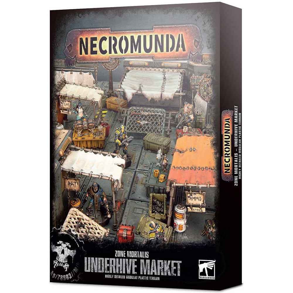 Necromunda Terrain - Zone Mortalis Underhive Market ( 300-85 )