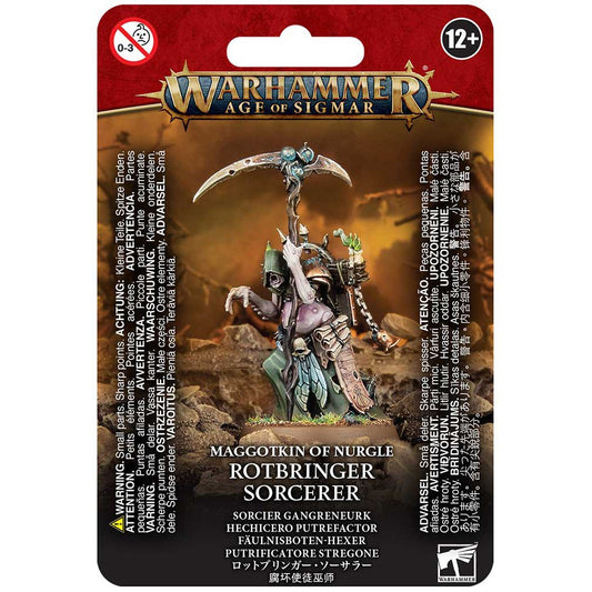 Maggotkin Of Nurgle - Rotbringer Sorcerer ( 83-61 )