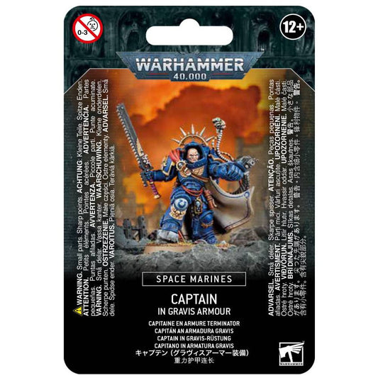 Space Marines - Captain In Gravis Armour ( 48-70 )