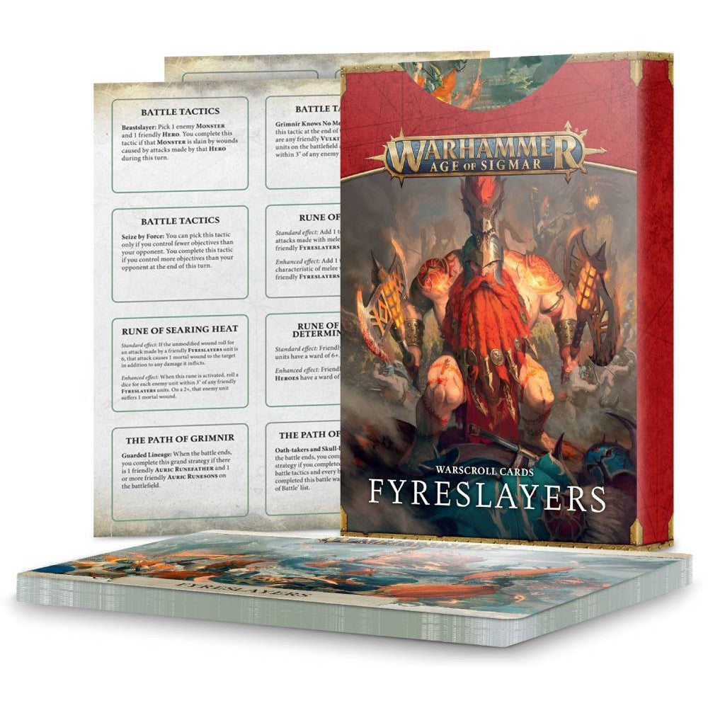 Warscroll Cards: Fyreslayers ( 84-04 )