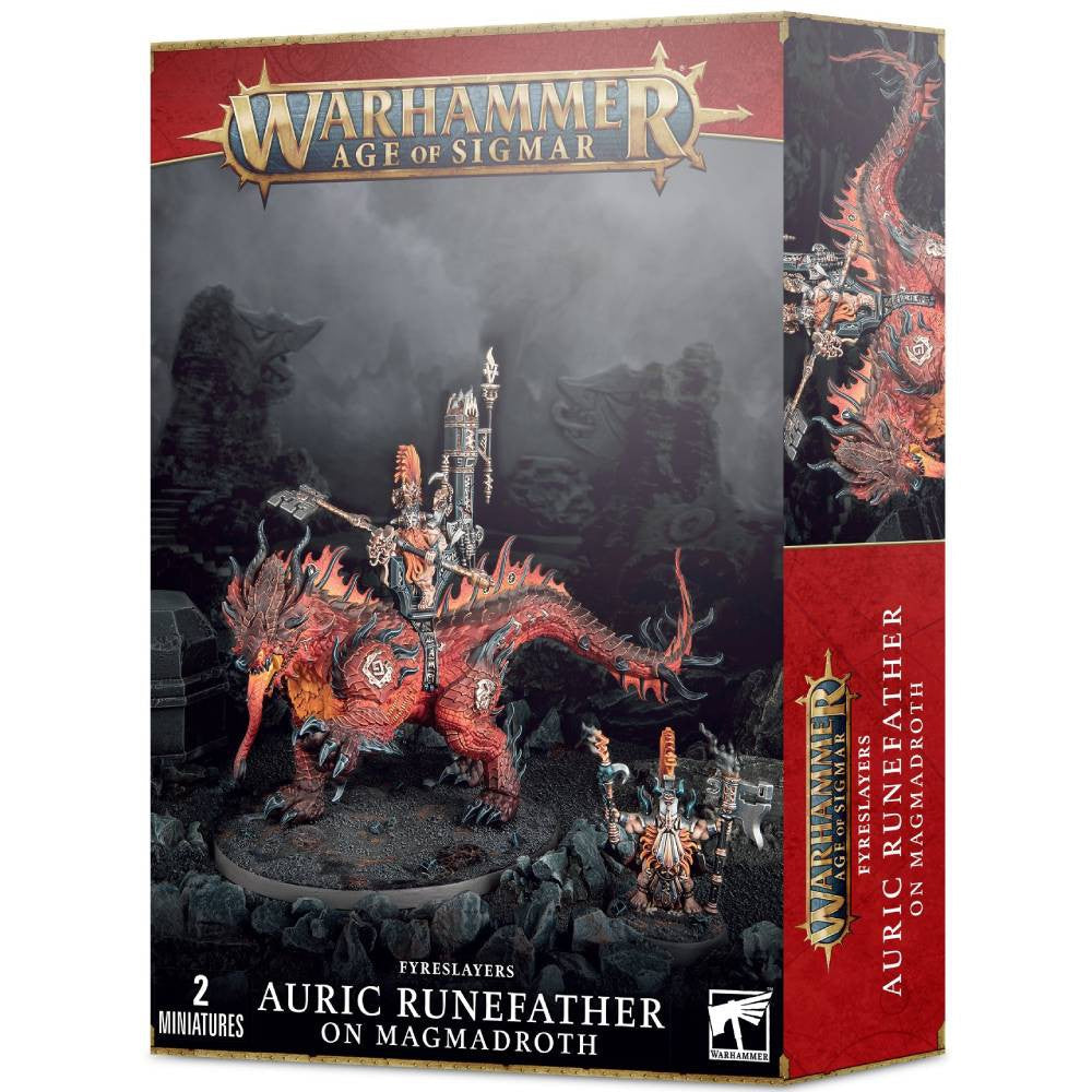 Fyreslayers: Auric Runefather/Magmadroth ( 84-23 ) - Used