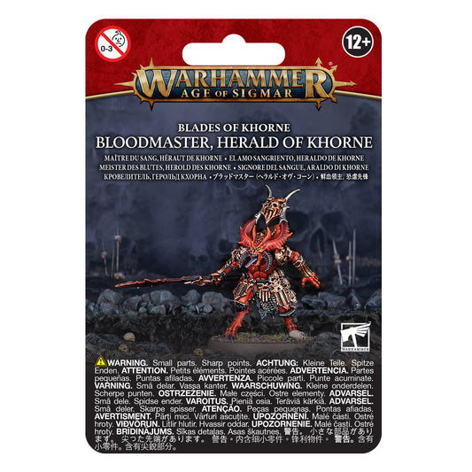 Blades of Khorne Bloodmaster, Herald of Khorne ( 97-62 ) - Used