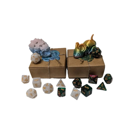 Dragon Master's Hoard - Mystery Familiar & Dice Set