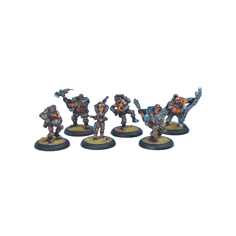 Warmachine: Mercenarines - Captain Sam MacHorne & The Devil Dogs (Metal) - pip41010