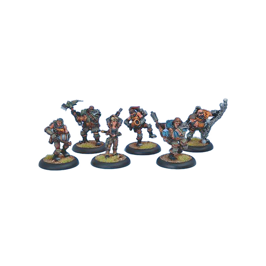 Warmachine: Mercenarines - Captain Sam MacHorne & The Devil Dogs (Metal) - pip41010