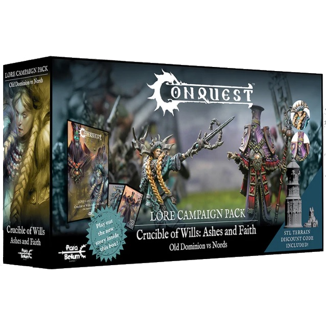 Conquest Lore Campaign Pack - Crucible of Wills: Ashes and Faith