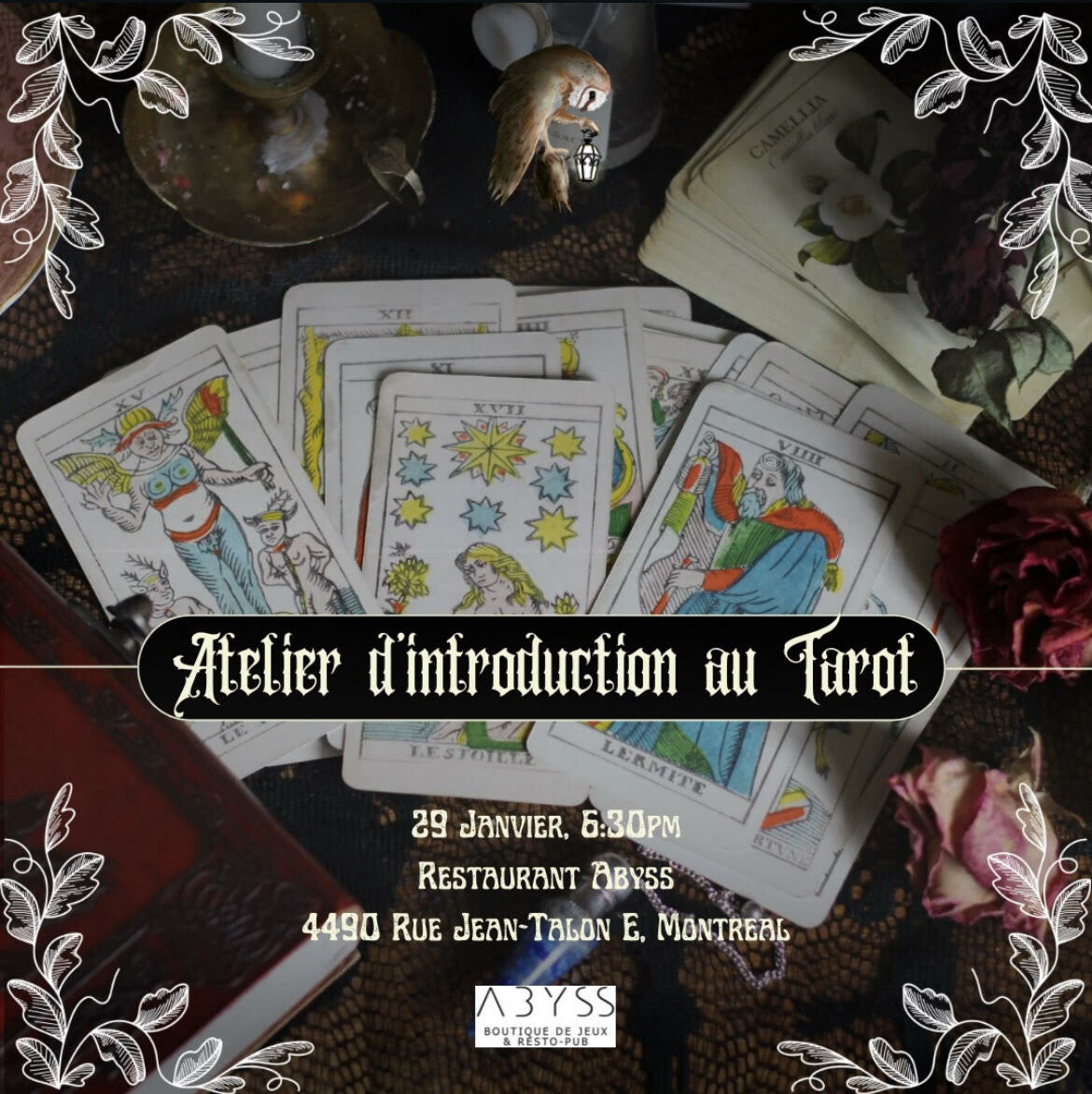 Atelier d'Introduction au Tarot
