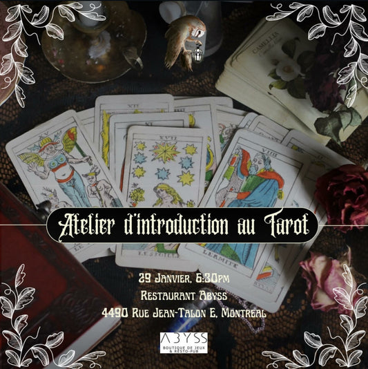 Atelier d'Introduction au Tarot