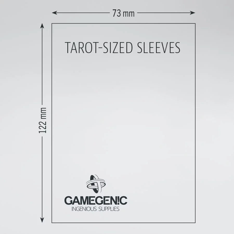 Gamegenic - Tarot Prime Boardgame Sleeves (71x120mm)