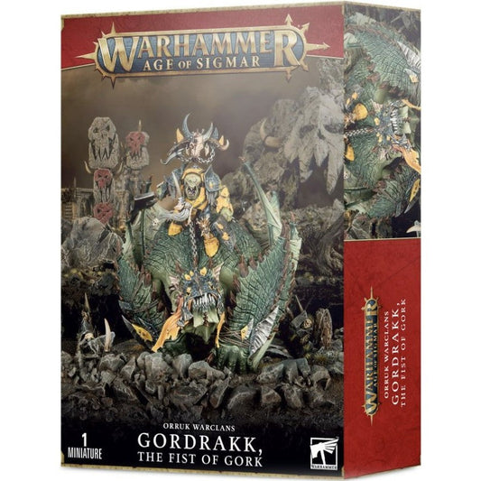 Orruk Warclans Gordrakk Fist of Gork / Megaboss on Maw-Krusha ( 89-25 ) - Used