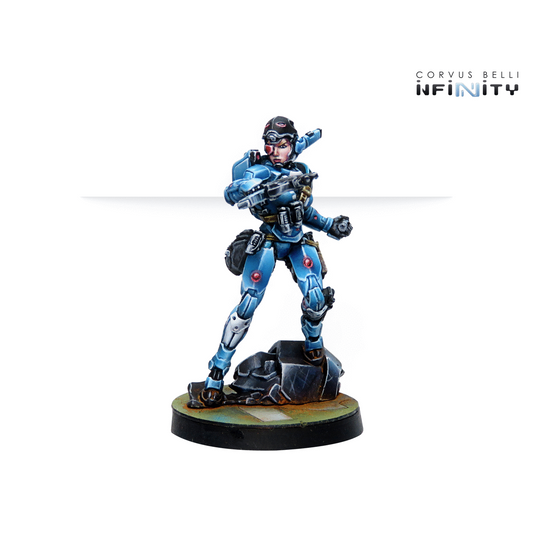 Patsy Garnett, Orc Troops Varuna Div. NCO - Submachine Gun (281209) [Panoceania]