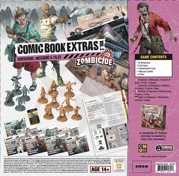 Zombicide - CMON Comic Book Extras Vol. 2 (No Book)