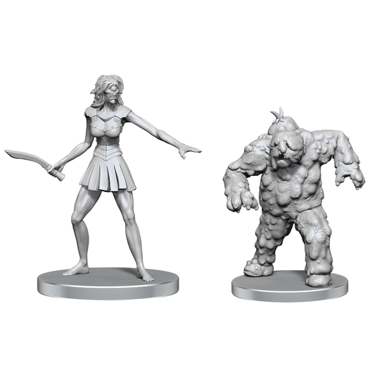 Pathfinder Unpainted Minis: Mudwretch & Buso (97586)