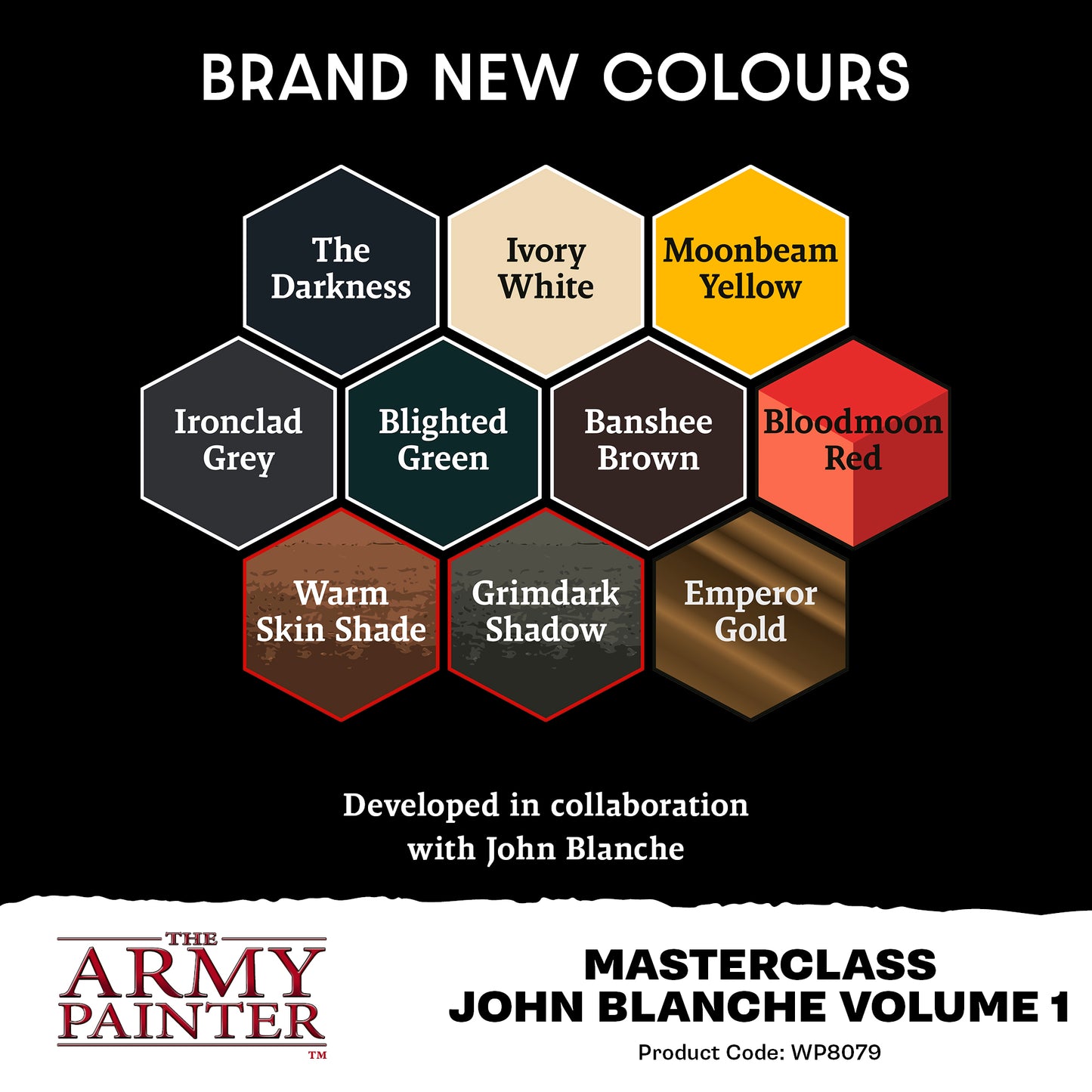 Army Painter - John Blanche Masterclass Paint Set Vol.1