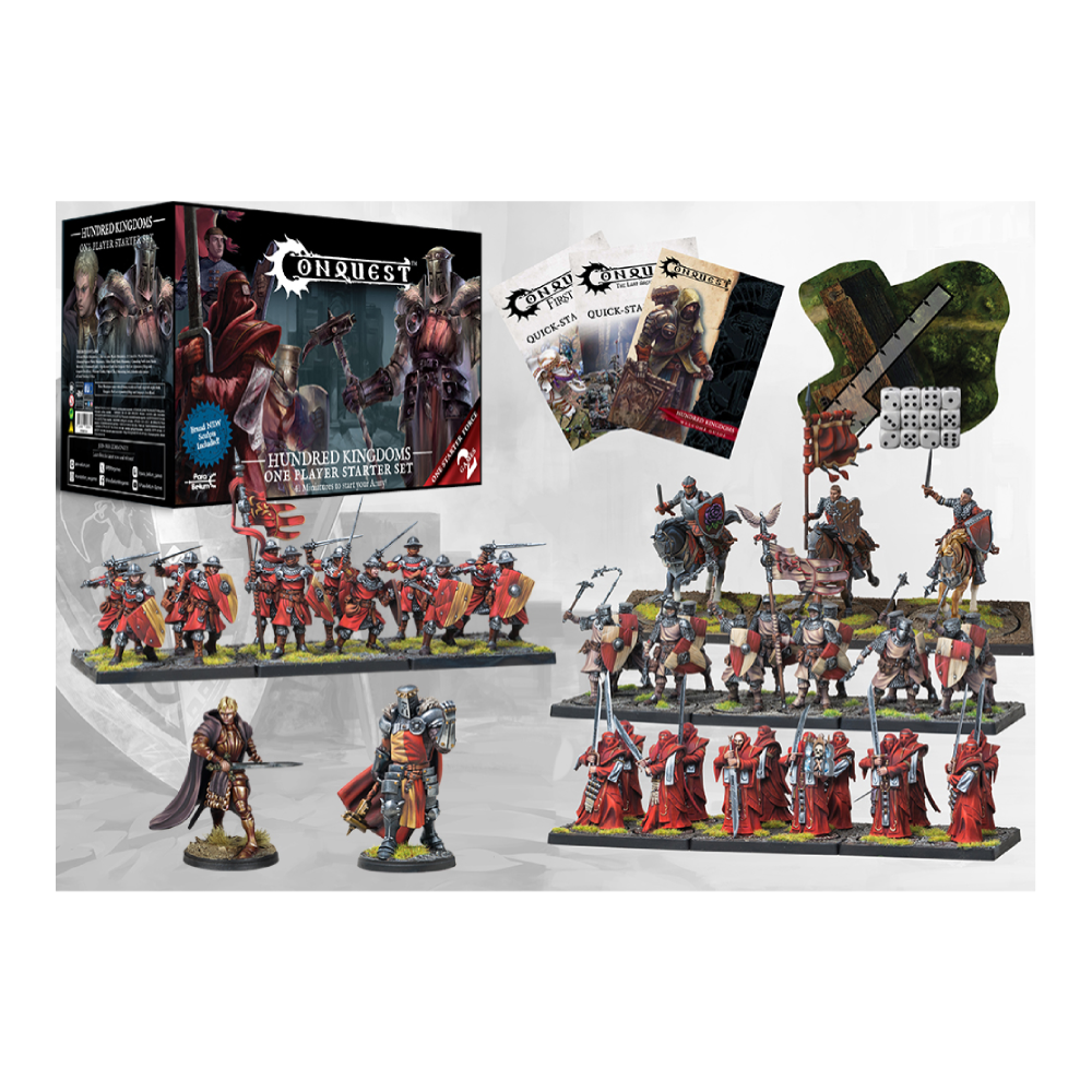 Conquest: Hundred Kingdoms - Supercharged 1 Player Starter Set